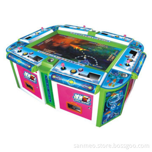 3D Dynamic Amusement Arcade Game Machine, Coin-operated, for Six Players
